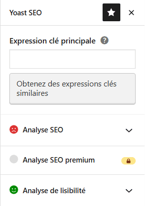 requête cible yoast seo