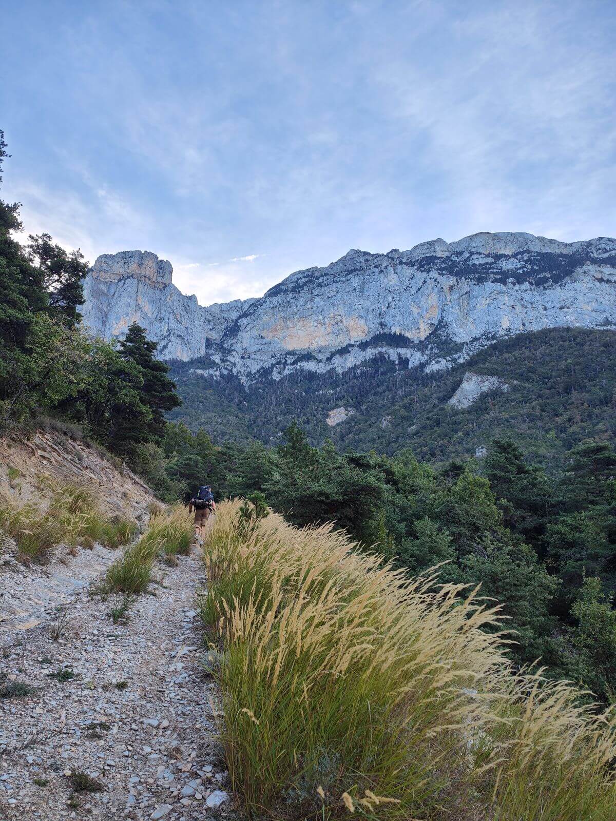 sentier proche de Romeyer