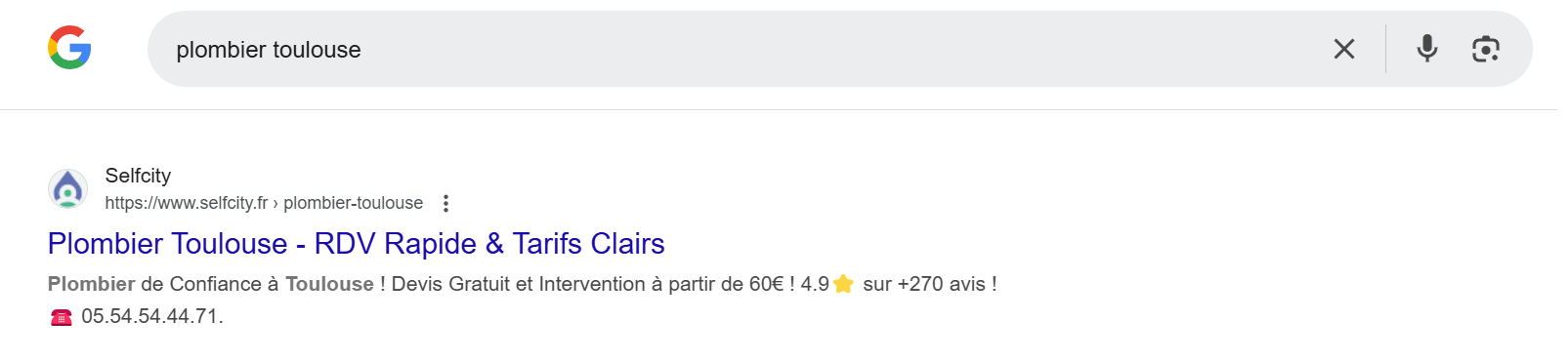 exemple d'un méta titre bien optimisé 